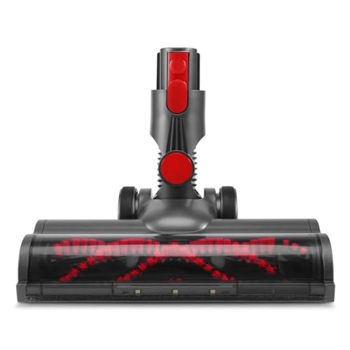 Turbinenbürstenkopf-Staubsauger-Bodenaufsatz Mit LED-Scheinwerfern, Kompatibel Mit Dyson, V7 V8 V10 V11 V15 von FRWVTOKFQ