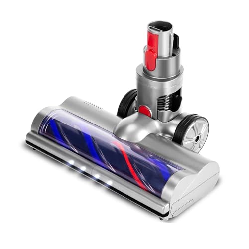 Turbobürstenköpfe Düsen, Kompatibel For Dyson, Staubsauger V10 V11 V8 V7 V15, Austauschbare Teile, Zubehör Mit LED-Leuchten, Bürsten von FRWVTOKFQ