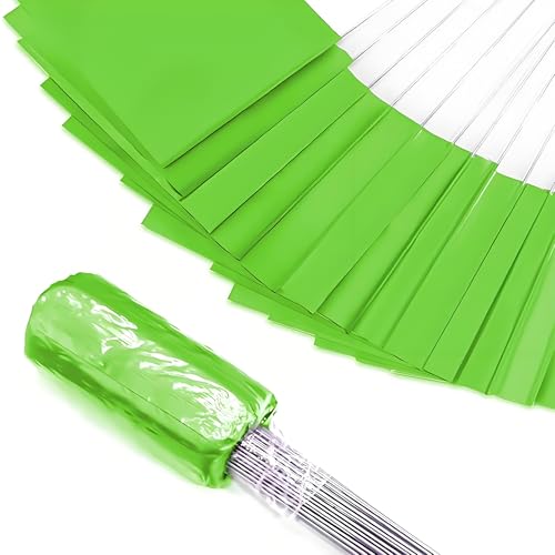 20/50/100er-Pack Markierungsflaggen, Hofflaggen, 15 X 4 X 5 Zoll, Markierungsflaggen, for Rasen & Bewässerung & Landschaft & Sprinkler & Vermessung & Hundetraining(Green,20) von FRYSKYO