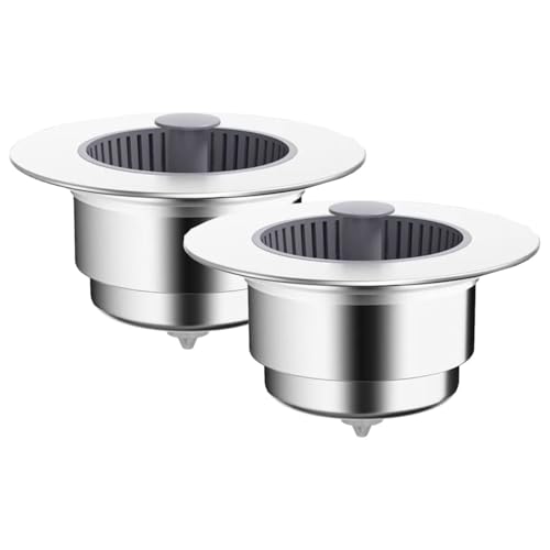 Abflusssieb, 2 Stück, Abflusssieb for Küchenspüle, Lebensmittelfänger, Verbesserte Abflusssiebe Mit Bounce-Core-Kern, Langlebiges Design, Gegen Verstopfung Und Gerüche Abflusssieb, 2 Stück, Abflusssieb for Küchenspüle, Lebensmittelfänger, Verbesserte Abflusssiebe Mit Bounce-Core-Kern, Langlebiges Design, Gegen Verstopfung Und Gerüche von FRYSKYO