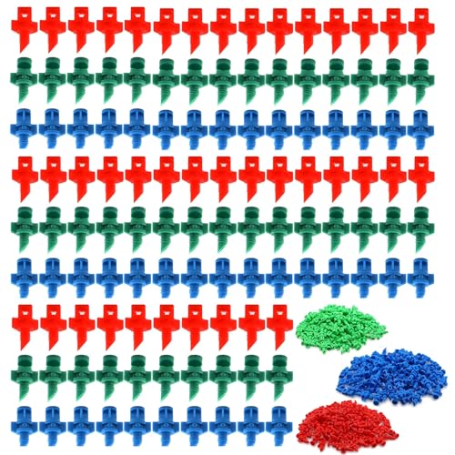 FRYSKYO 150-teilige Nebeldüsen, Zerstäuberdüse, Gartenbewässerungssprühdüse, Mini-Sprinkler-Bewässerungssystem, for Die Garten-/Pflanzen-/Rasenbewässerung FRYSKYO 150-teilige Nebeldüsen, Zerstäuberdüse, Gartenbewässerungssprühdüse, Mini-Sprinkler-Bewässerungssystem, for Die Garten-/Pflanzen-/Rasenbewässerung von FRYSKYO