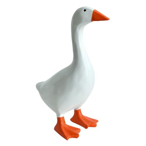 FRYSKYO Magnetischer Gänse-Enten-Schlüsselhalter, Niedliche Schlüsselaufbewahrung in Harzstatue for Küche, Büro, Schreibtisch, Aufbewahrung Von Schlüsseln, Stiften Und Metallgegenständen FRYSKYO Magnetischer Gänse-Enten-Schlüsselhalter, Niedliche Schlüsselaufbewahrung in Harzstatue for Küche, Büro, Schreibtisch, Aufbewahrung Von Schlüsseln, Stiften Und Metallgegenständen von FRYSKYO