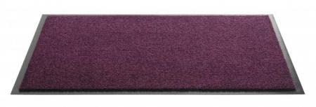 F & S Twist Premium Schmutzfangmatte, robust und waschbar, Farbe lila, 90 x 150 cm Made in Europe von F & S