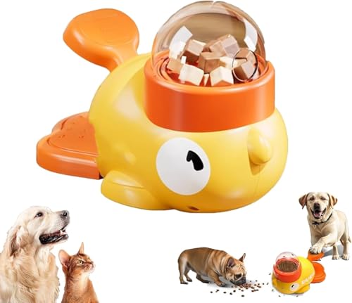 Leckerli-Spender für Katzen, pädagogischer Futterspender für Hunde, interaktives Hundefutterspender-Spielzeug, rutschfest und leicht zu reinigen, geeignet für Welpen und Kätzchen Leckerli-Spender für Katzen, pädagogischer Futterspender für Hunde, interaktives Hundefutterspender-Spielzeug, rutschfest und leicht zu reinigen, geeignet für Welpen und Kätzchen von FSAZSVBT