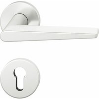 FSB - Drückergarnitur 12 1005 asl auf Rosette pz, Aluminium silber eloxiert von FSB