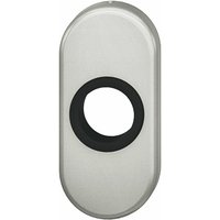 FSB - Drückerrosette 17 1758 oval, 32,5 x 70 x 7 mm, Aluminium silber eloxiert von FSB