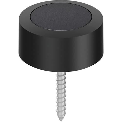 FSB 0 00000 0810, DM 48mm, H 24mm,AL3 Bodentürpuffer 38 3878 ø 48 mm, Höhe 24 mm, Aluminium schwarz matt von FSB