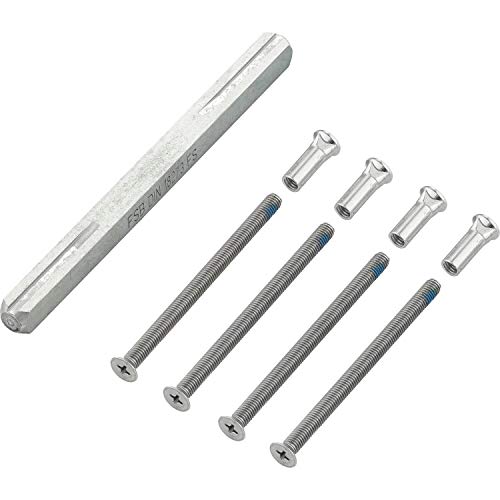 FSB 0 05 0575 00901 0000 Zubehörbeutel für FH/AGL Drückerganituren (Türdrücker) DIN18273 Türstärke 39-58mm, Stahl verzinkt, Silber von FSB