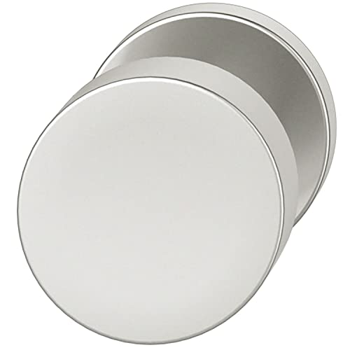 FSB 0 23 0829 03400 0105 Silber Türknauf ASL/AGL nach ÖNORM, Türknopf fest auf Rosette rund abgeflacht, Alu eloxiert 23081103500 von FSB