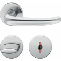 FSB - Drückergarnitur 12 1023 asl auf Rosette wc din, Edelstahl matt FSB - Drückergarnitur 12 1023 asl auf Rosette wc din, Edelstahl matt von FSB