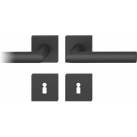 FSB - Drückergarnitur 12 1076 asl auf Rosette eckig bb, schwarz matt FSB - Drückergarnitur 12 1076 asl auf Rosette eckig bb, schwarz matt von FSB