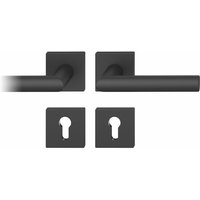 FSB - Drückergarnitur 12 1076 asl auf Rosette eckig pz, schwarz matt FSB - Drückergarnitur 12 1076 asl auf Rosette eckig pz, schwarz matt von FSB