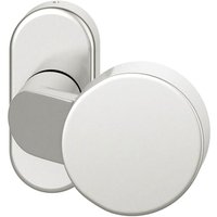 FSB FH Türknauf ø 50mm 070854 mit Rosette - Türknopf fest vernietet gekröpft, Aluminium silber eloxiert FSB FH Türknauf ø 50mm 070854 mit Rosette - Türknopf fest vernietet gekröpft, Aluminium silber eloxiert von FSB