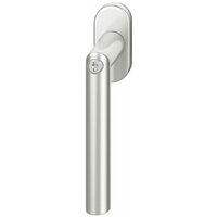 FSB Fenstergriff 34 1076 81415 abschließbar ovale Rosette, Aluminium silber FSB Fenstergriff 34 1076 81415 abschließbar ovale Rosette, Aluminium silber von FSB