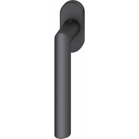 FSB - Fenstergriff 341076 - Griff auf ovaler Rosette, Aluminium schwarz matt von FSB