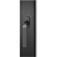 FSB - Fenstergriff 34 1267 Aluminium 24-38 mm schwarz eloxiert mit Rastung von FSB