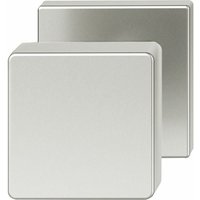 FSB - Türknopf 23 0811 03500, 50 x 50 mm, Aluminium silber eloxiert önorm von FSB