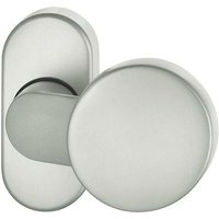 FSB - RT-Türknopf feststehend Ros.oval/unsichtbare Bef. Aluminium naturfarbig von FSB