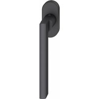 FSB - Fenstergriff 34 1035 ovale Rosette Griff universal Aluminium schwarz matt von FSB