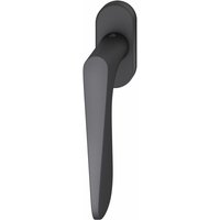 FSB - Fenstergriff 34 1144 ovale Rosette Griff universal Aluminium schwarz matt von FSB