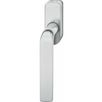 Fenstergriff 34 1267 abschließbar ovale Rosette, Aluminium silber eloxiert - FSB von FSB