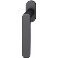 FSB - Fenstergriff 34 1289 ovale Rosette, Aluminium schwarz matt von FSB