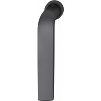 FSB - Fenstergriff 341076 - Griff auf runder kleiner Rosette, Aluminium schwarz matt von FSB