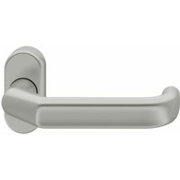 FSB - Rahmentürdrücker 06 0662 Hochhaltefeder b ovale Rosette Alu silber von FSB
