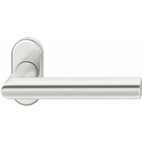 FSB - Rahmentürdrücker 09 1076 Hochhaltefeder b ovale Rosette Aluminium silber von FSB