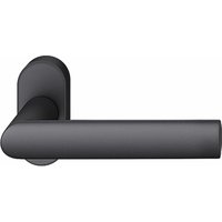 FSB - Rahmentürdrücker 09 1108 Hochhaltefeder b ovale Rosette Aluminium schwarz von FSB