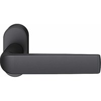 FSB - Rahmentürdrücker 09 1267 Hochhaltefeder b ovale Rosette Aluminium schwarz von FSB