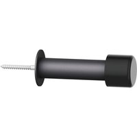 FSB - Türstopper Wand 120mm zum Schrauben - Türpuffer Gummi Stopper, Aluminium matt von FSB