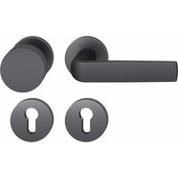 FSB - Wechselgarnitur 12 1267 asl auf Rosette pz, Aluminium schwarz matt FSB - Wechselgarnitur 12 1267 asl auf Rosette pz, Aluminium schwarz matt von FSB