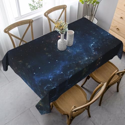 FSCEV Galaxy Space Tischdecke, rechteckig, für Küche, Esszimmer, Innen- und Außenbereich von FSCEV