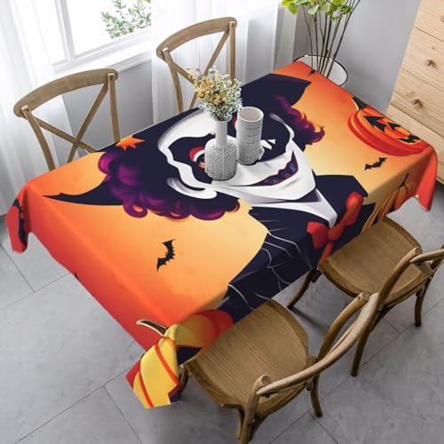 FSCEV Happy Halloween Tischdecke, rechteckig, für Küche, Esszimmer, Innen- und Außenbereich FSCEV Happy Halloween Tischdecke, rechteckig, für Küche, Esszimmer, Innen- und Außenbereich von FSCEV