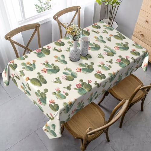 FSCEV Niedliche Kaktus-Tischdecke, rechteckig, Schutz, Küche, Esszimmer, Innen- und Außendekoration FSCEV Niedliche Kaktus-Tischdecke, rechteckig, Schutz, Küche, Esszimmer, Innen- und Außendekoration von FSCEV