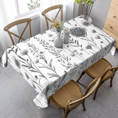 FSCEV Tischdecke, rechteckig, für Küche, Esszimmer, Innen- und Außenbereich FSCEV Tischdecke, rechteckig, für Küche, Esszimmer, Innen- und Außenbereich von FSCEV