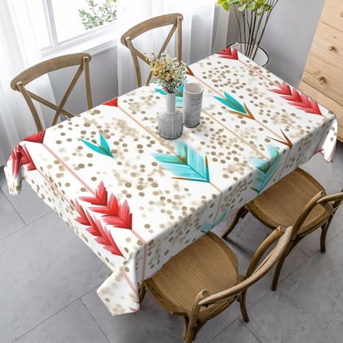 FSCEV Tischdecke mit Pfeilen, rechteckig, für Küche, Esszimmer, Innen- und Außenbereich FSCEV Tischdecke mit Pfeilen, rechteckig, für Küche, Esszimmer, Innen- und Außenbereich von FSCEV