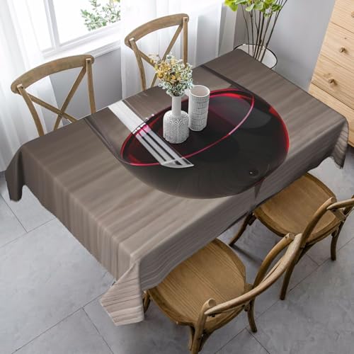 FSCEV Weinflaschen-Glas-Tischdecke, rechteckig, Schutz, Küche, Esszimmer, Innen- und Außendekoration FSCEV Weinflaschen-Glas-Tischdecke, rechteckig, Schutz, Küche, Esszimmer, Innen- und Außendekoration von FSCEV