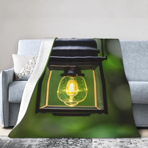Firefly and Lantern Ultraweiche Micro-Fleece-Decke, Klimaanlage, Decke, Decke, warme Decke von FSCEV