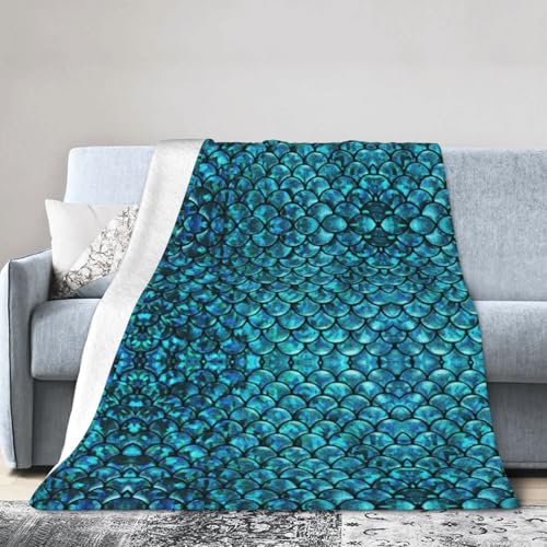Fischschuppen Ultraweiche Micro-Fleecedecke Klimaanlage Decke Abdeckung Decke Warme Decke Fischschuppen Ultraweiche Micro-Fleecedecke Klimaanlage Decke Abdeckung Decke Warme Decke von FSCEV