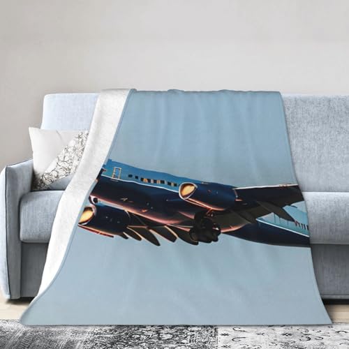 Flying Airplane Ultraweiche Micro-Fleece-Decke, Klimaanlagen-Decke, Decke, warme Decke Flying Airplane Ultraweiche Micro-Fleece-Decke, Klimaanlagen-Decke, Decke, warme Decke von FSCEV