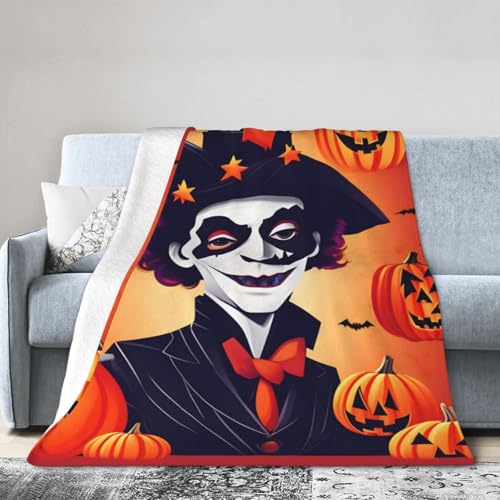 Happy Halloween Ultraweiche Micro-Fleece-Decke, Klimaanlagen-Decke, warme Decke Happy Halloween Ultraweiche Micro-Fleece-Decke, Klimaanlagen-Decke, warme Decke von FSCEV