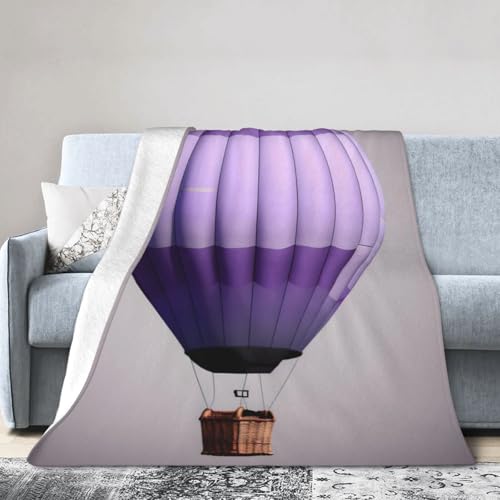 Lavendel Heißluftballon Ultraweiche Micro-Fleecedecke Klimaanlage Decke Abdeckung Decke Warme Decke Lavendel Heißluftballon Ultraweiche Micro-Fleecedecke Klimaanlage Decke Abdeckung Decke Warme Decke von FSCEV