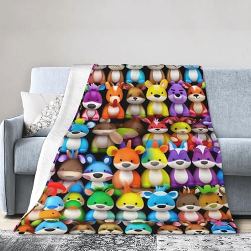 Oil Süße Schnauzer-Hunde, ultraweiche Micro-Fleece-Decke, Klimaanlage, Decke, Decke, warme Decke Oil Süße Schnauzer-Hunde, ultraweiche Micro-Fleece-Decke, Klimaanlage, Decke, Decke, warme Decke von FSCEV
