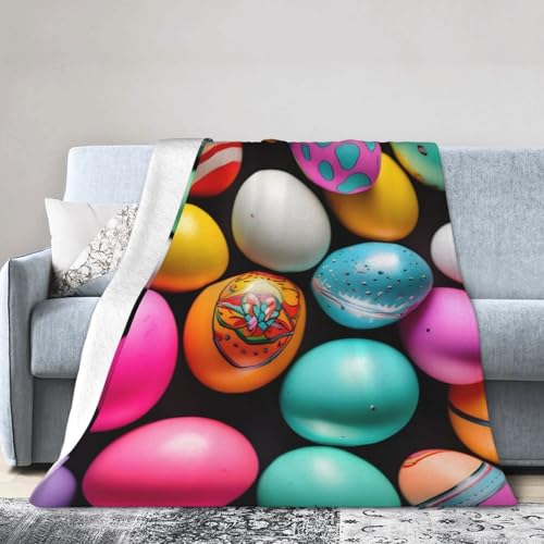 Ostereier, ultraweiche Micro-Fleece-Decke, Klimaanlage, Decke, warme Decke Ostereier, ultraweiche Micro-Fleece-Decke, Klimaanlage, Decke, warme Decke von FSCEV