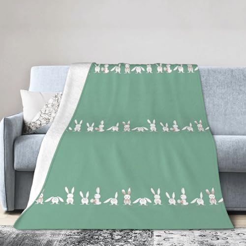 Osterhase, ultraweiche Micro-Fleece-Decke, Klimaanlage, Decke, warme Decke von FSCEV