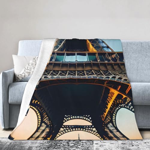 Paris Eiffelturm Bild, ultraweiche Micro-Fleece-Decke, Klimaanlage, Decke, Decke, warme Decke Paris Eiffelturm Bild, ultraweiche Micro-Fleece-Decke, Klimaanlage, Decke, Decke, warme Decke von FSCEV