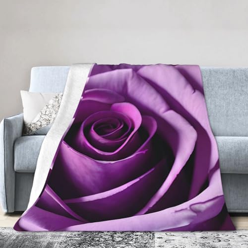 Purple Rose Ultraweiche Micro-Fleece-Decke, Klimaanlagen-Decke, warme Decke Purple Rose Ultraweiche Micro-Fleece-Decke, Klimaanlagen-Decke, warme Decke von FSCEV