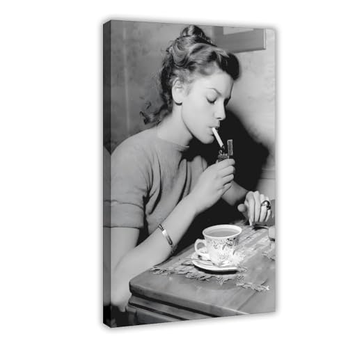 FSDJHG Poster "Schauspielerin Lauren Bacall" (12), Leinwand-Poster, Schlafzimmerdekoration, Landschaft, Büro, Raumdekoration, Geschenk, 60 x 90 cm von FSDJHG